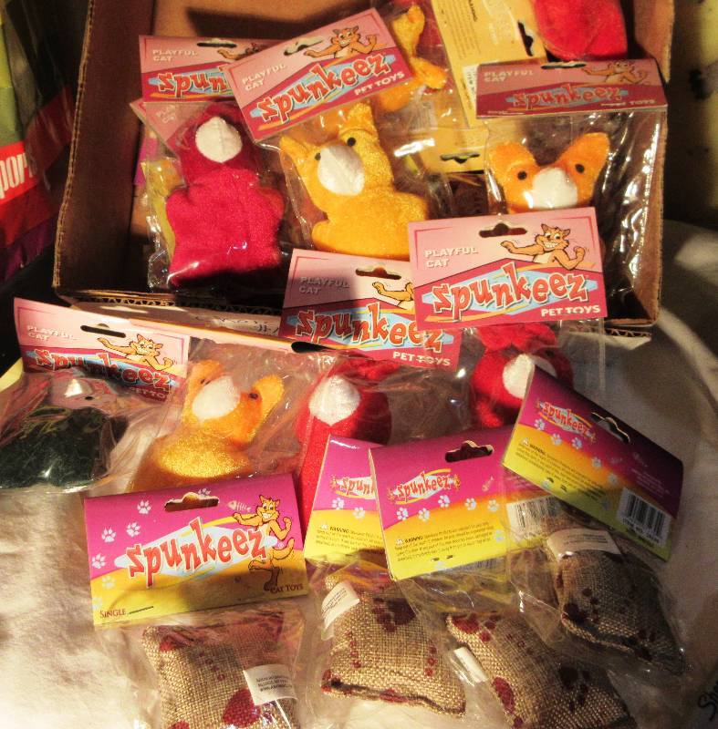 NEW - Box of Pet Toys
