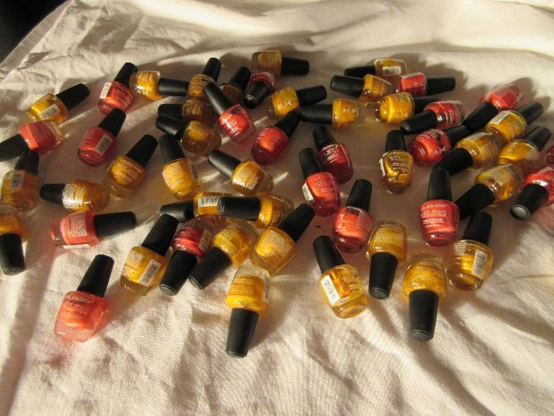 LARGE LOT OF NEW NAIL POLISH