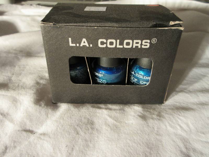 LOT OF 6 NEW NAIL POLISH BLUE