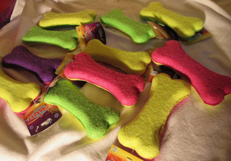 New - 11 Dog Chew Toys