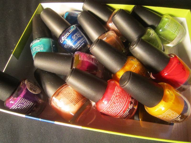 NEW LOT - 12 Bottles of L.A. Color Color Craze Nail Polish