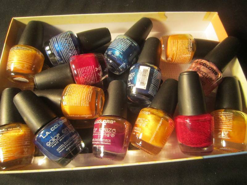 NEW LOT - 12 Bottles of L.A. Color Color Craze Nail Polish