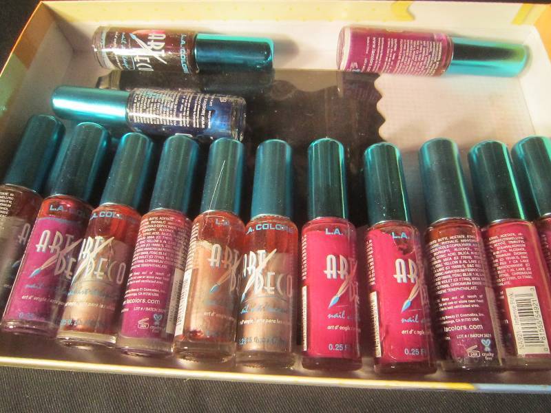 NEW LOT - 12 Art Deco Nail Polishes