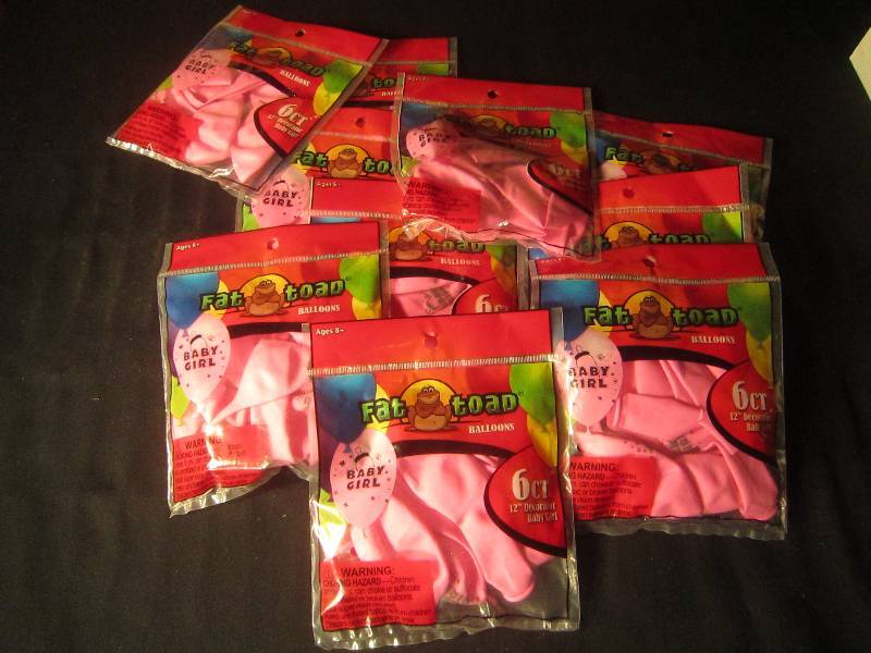 NEW LOT - 10 Bags of Balloons