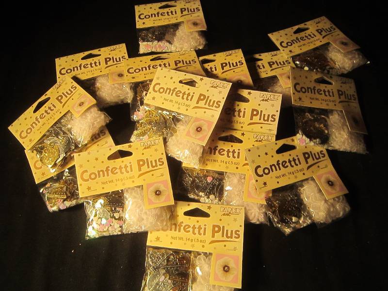 NEW LOT - 15 Packs of Confetti Plus