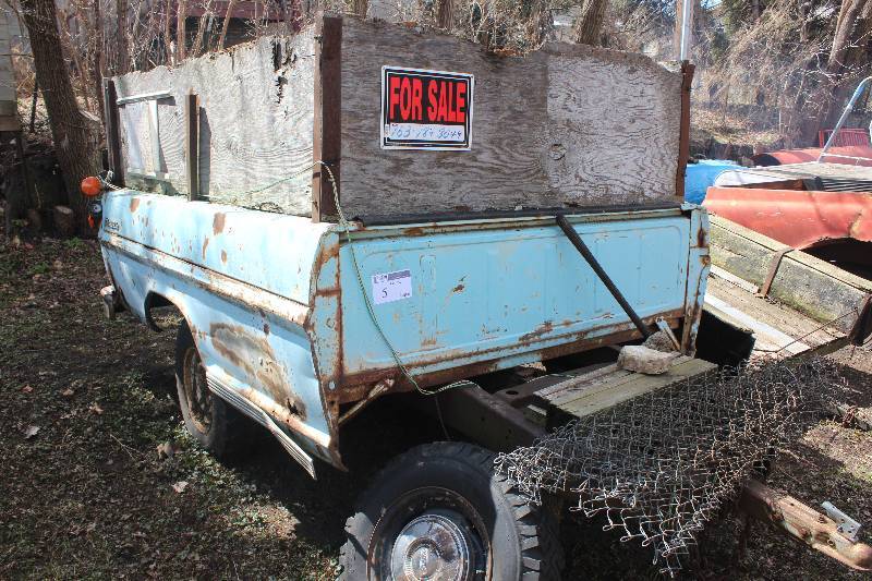 12 Ton Ford Pick up Box Trailer