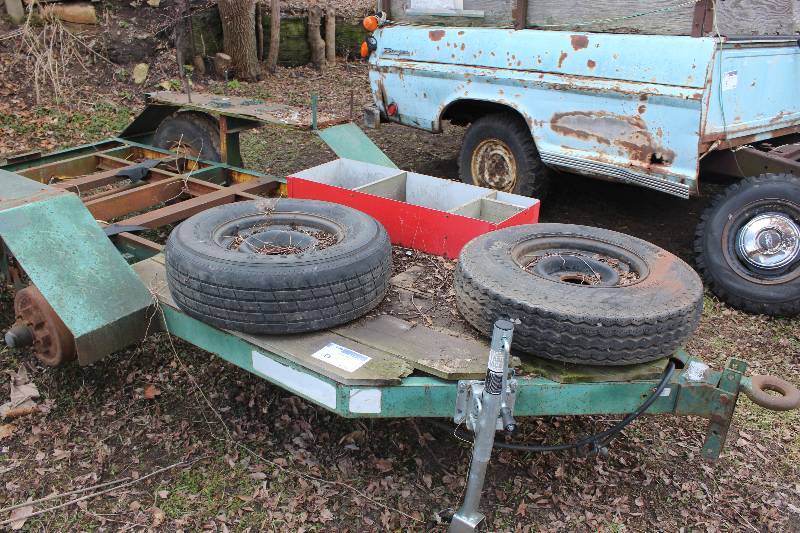 Heavy Duty 2 axle Trailer