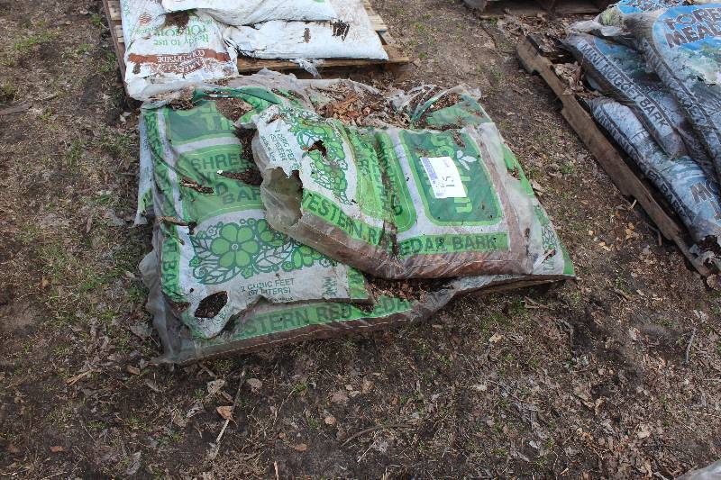 Lot of (5) Bags Western Red Cedar Bark