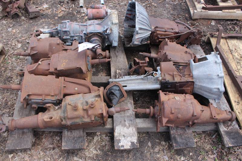 Lot of (9) Older model Hard to find Manual Transmissions