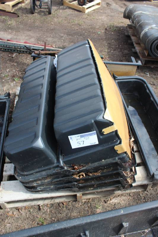 Lot of (4) Police Trunk Backs