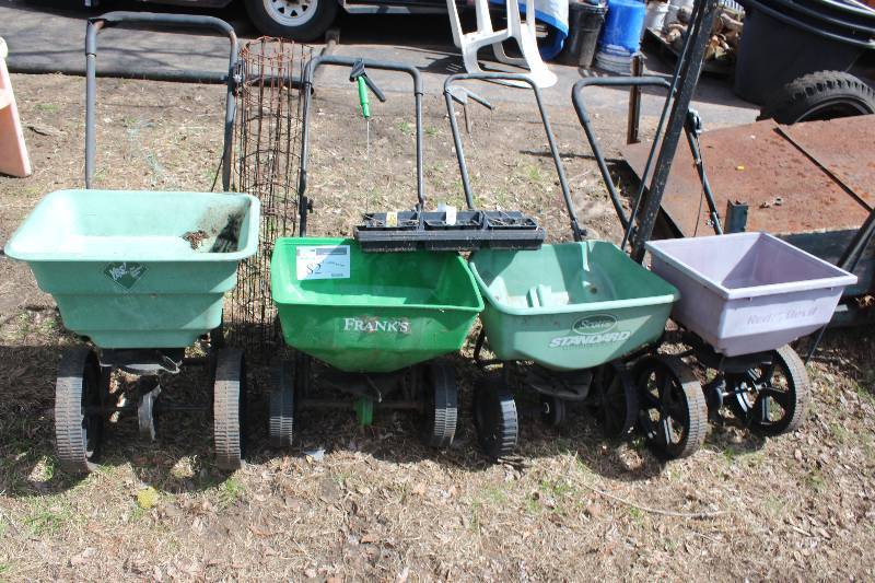 Lot of (4) Yard Spreaders
