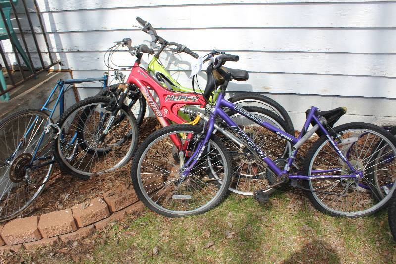 Lot of (4) Bicycles