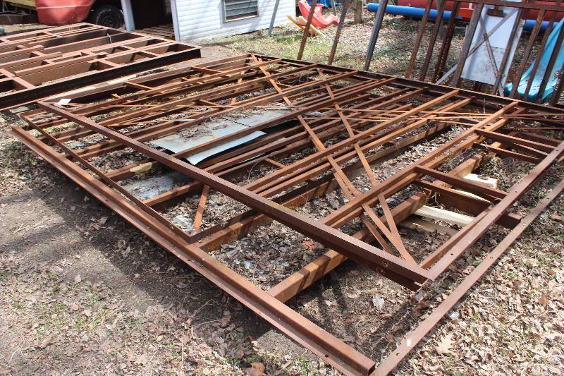 Lot of Approx. 100 ft. of 1 12 x 1 12 Angle Iron.