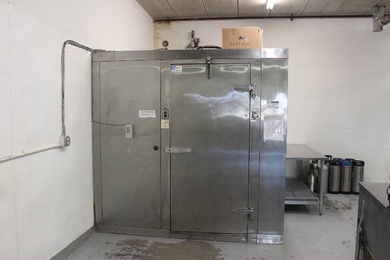 lot 1 image: Walk-In Cooler