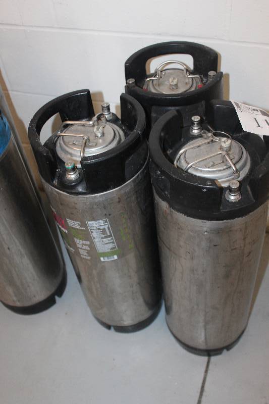 Lot of (3) Commercial Soda Canisters | Medina Commercial Moving Sale ...