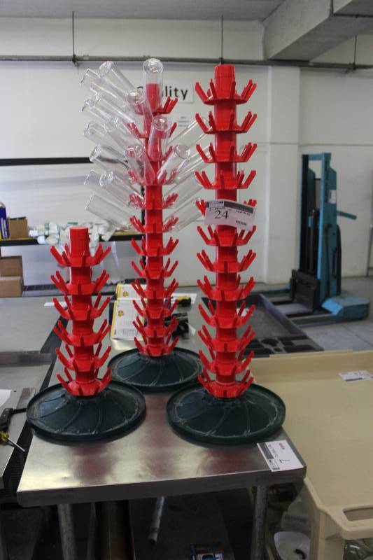 lot 24 image: Lot of (3) Stands With Contents