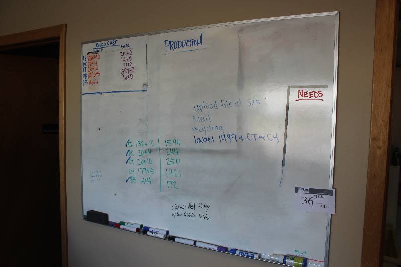 lot 36 image: White Board