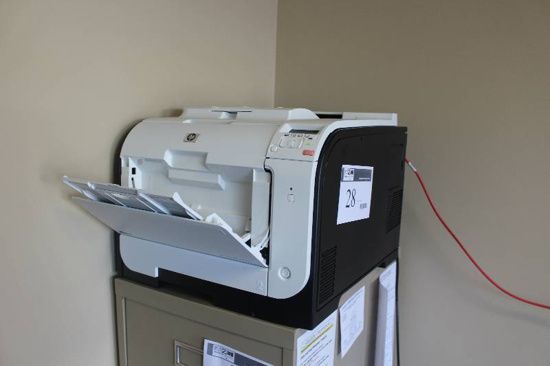 lot 28 image: HP LaserJet Pro 400 Color Printer