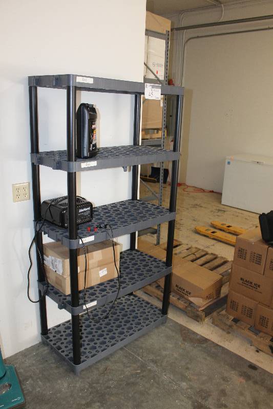 lot 45 image: 5-Shelf Storage Rack