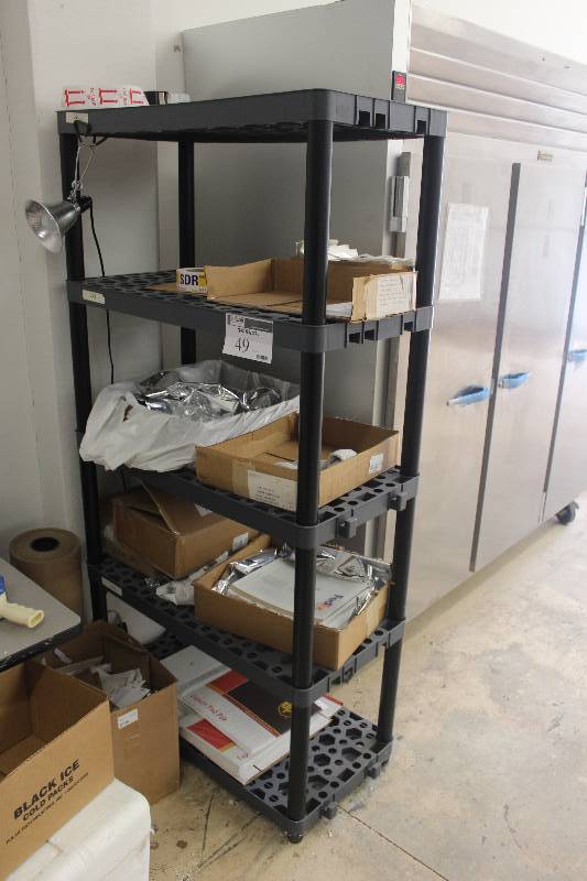 lot 49 image: 5-Shelf Storage Rack