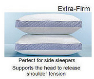 McLeland Design Density Extra Firm Pillows 2-Pack - Standard