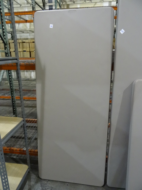 lot 48 image: Lifetime folding table. 30 x 72