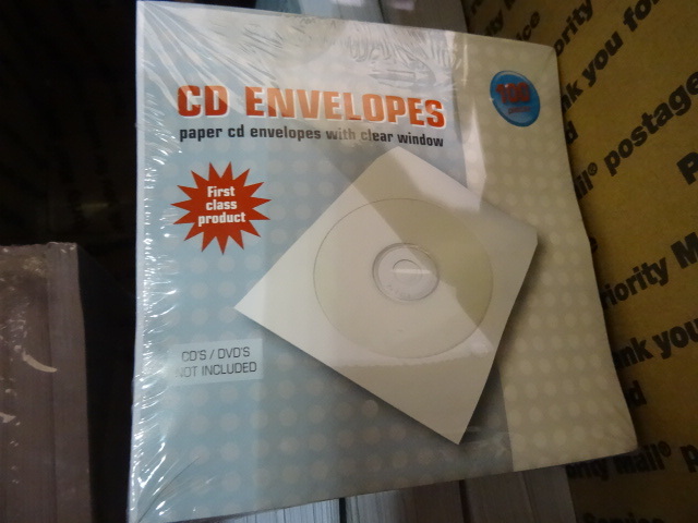 lot 63 image: CD envelopes