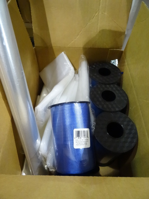 lot 70 image: 316 x 500 rolls of blue ribbon
