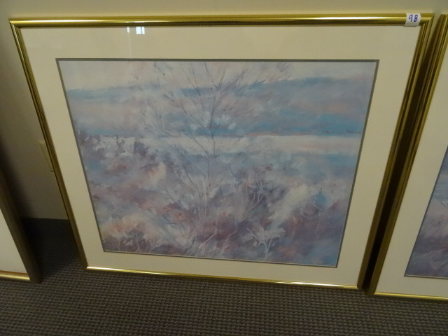 lot 98 image: 38 x 33 framed print