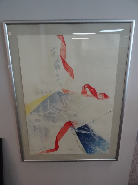 lot 101 image: 37 x 49 framed print