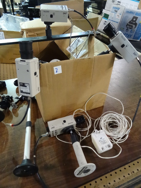 lot 2 image: JVC Digital Color Video Cameras