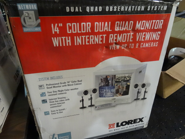 lot 5 image: 14 Color Dual Quad Monitor