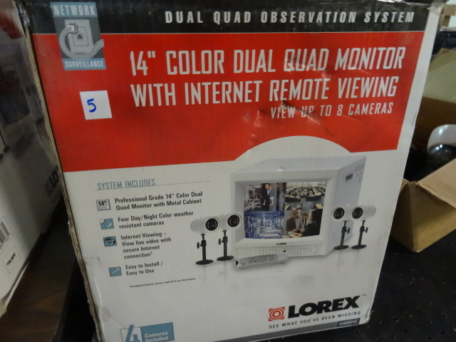 lot 6 image: 14 Color Dual Quad Monitor