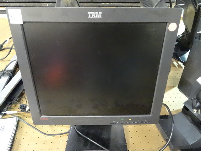 lot 12 image: IBM LCD Monitor 17