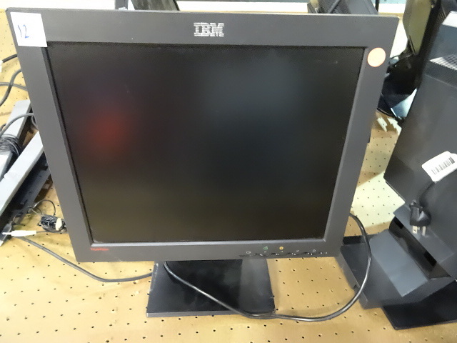 lot 15 image: IBM LCD Monitor 17