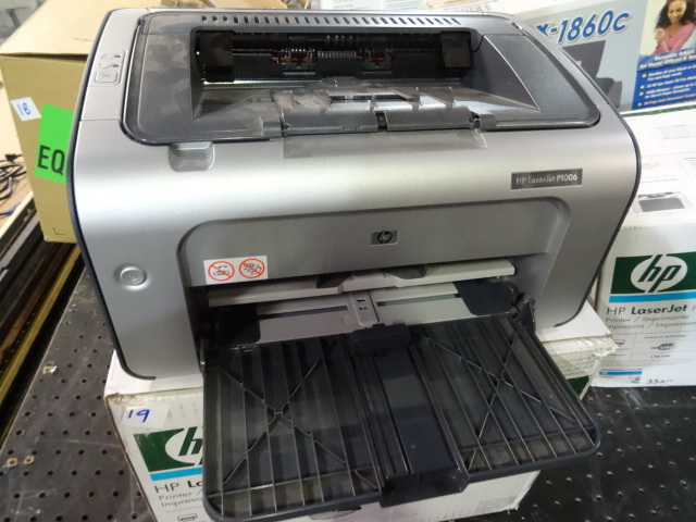 lot 20 image: HP Laser Jet P1006 Laser Printer