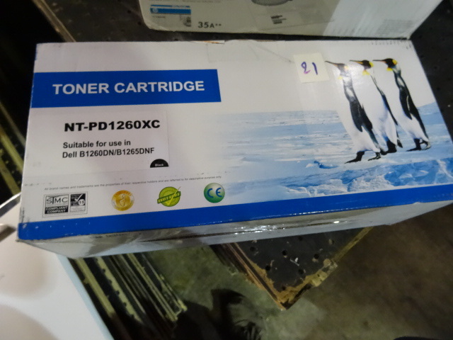 lot 21 image: Toner Cartridge New NT-PD1260XC