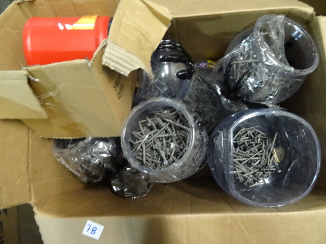 lot 78 image: Box Full of Misc Screws
