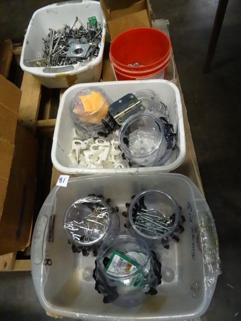 lot 81 image: Containers of Misc Hardware