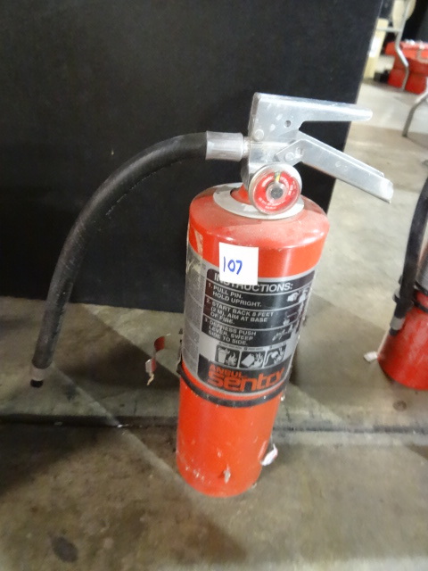 lot 107 image: Fully Charged Fire Extinguisher