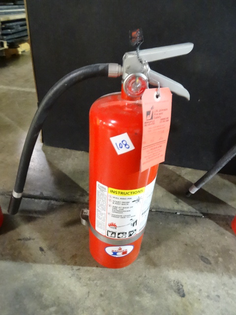 lot 108 image: Fully Charged Fire Extinguisher
