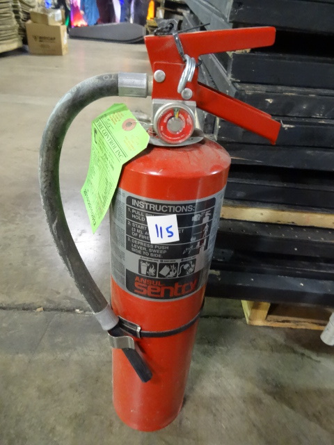 lot 115 image: Fully Charged Fire Extinguisher
