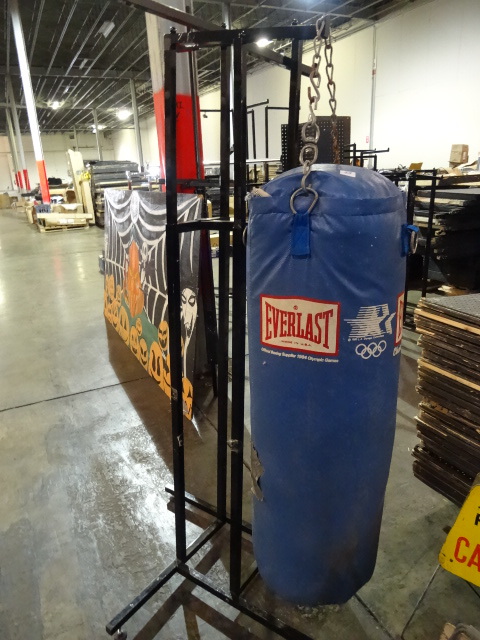 lot 123 image: Punching Bag on Stand Everlust