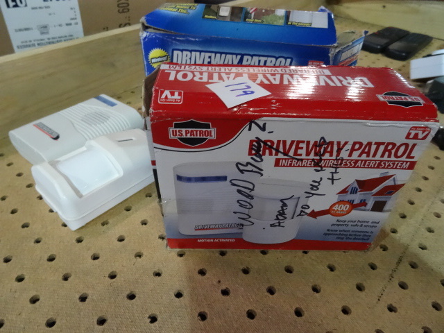lot 179 image: Driveway Patrol Wireless Alert System