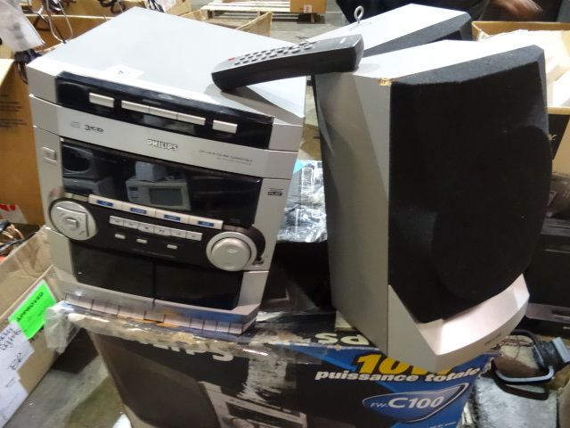 lot 187 image: Philips Radio CD Player Works