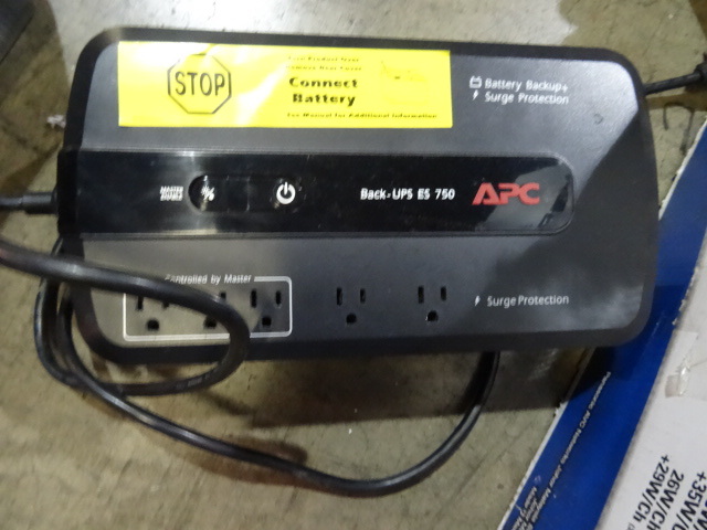 lot 191 image: APC Back UPS ES750 No Battery
