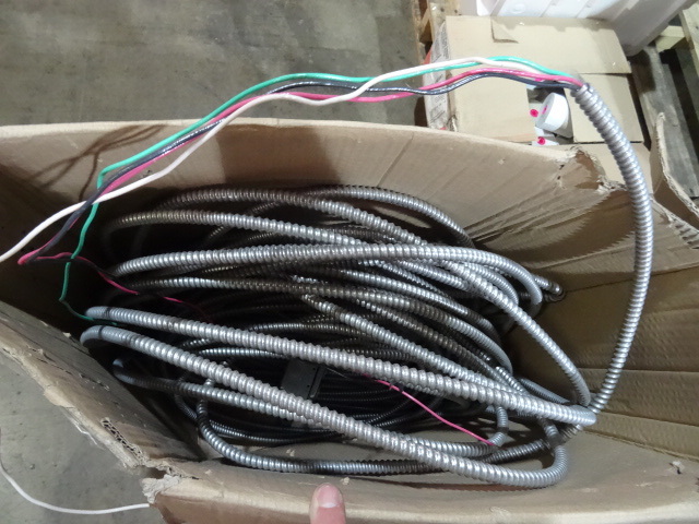 lot 217 image: Misc Flexible Conduit Wiring
