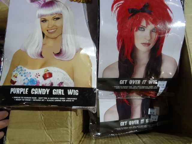 lot 260 image: Adult & Childs Wigs