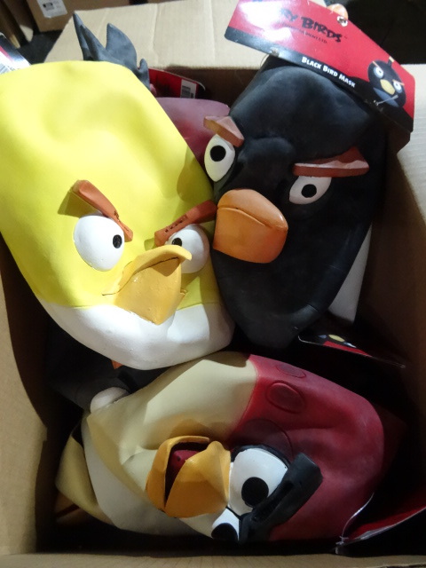 lot 263 image: Angry Bird Masks