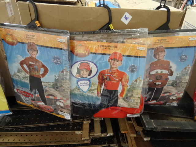 lot 302 image: Boys Costumed Pixar